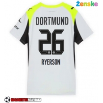 Ženske Nogometnih dresov Borussia Dortmund Julian Ryerson #26 Gostujoči 2025-26 Kratki rokavi